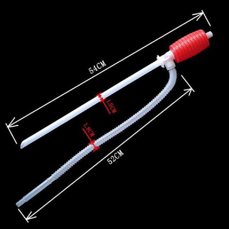 Dụng Cụ Bơm Hút Rượu Xăng Dầu Chất Lỏng Tiện ÍCh - Vòi Sang Chiết Chất Lỏng Bóp Tay Bằng Nhựa
