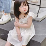 B67- VÁY BÉ GÁI XÒE CÁNH TIÊN