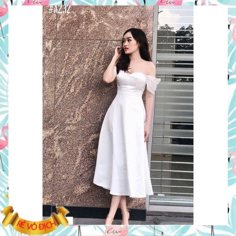 Đầm dự tiệc cúp ngực trễ vai dáng dài ROSSY Dress cực sang chảnh | BigBuy360 - bigbuy360.vn