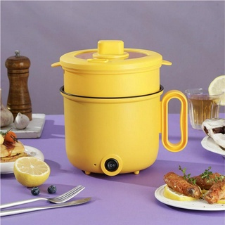 Nồi Điện 1.5L Tự Động Tắt Chống Mụn 2 Chế Độ Nhiệt Độ Nồi Nấu Điện Nắp Trong Suốt Phủ Tường Trong Cho Gia Đình