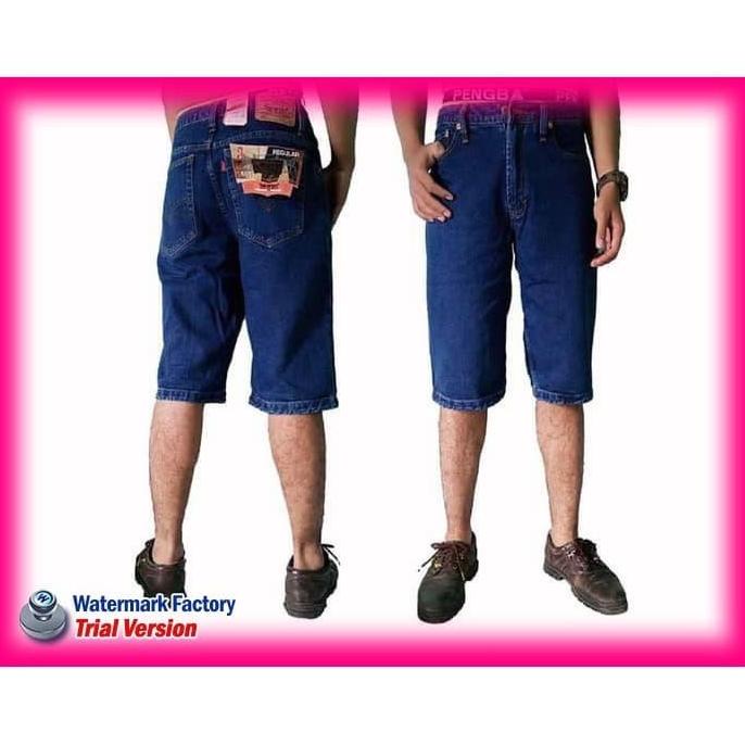 Quần Short Jean Nam Ngắn Màu Đen / Đen Tiêu Chuẩn Levis