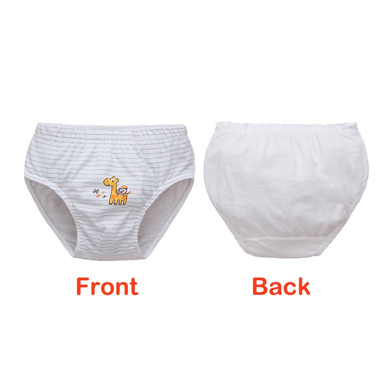 1 Quần Lót Cotton Co Giãn In Họa Tiết Hoạt Hình Thoải Mái Và Hiện Đại Cho Bé Trai Và Gái 1-11 Tuổi