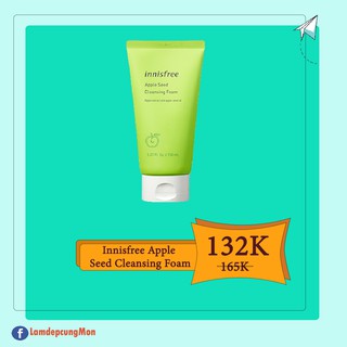 SRM Táo Xanh - Innisfree Apple Seed Deep Cleansing Foam