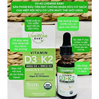 Vitamin D2K2 Livewise/ Dha Livewise