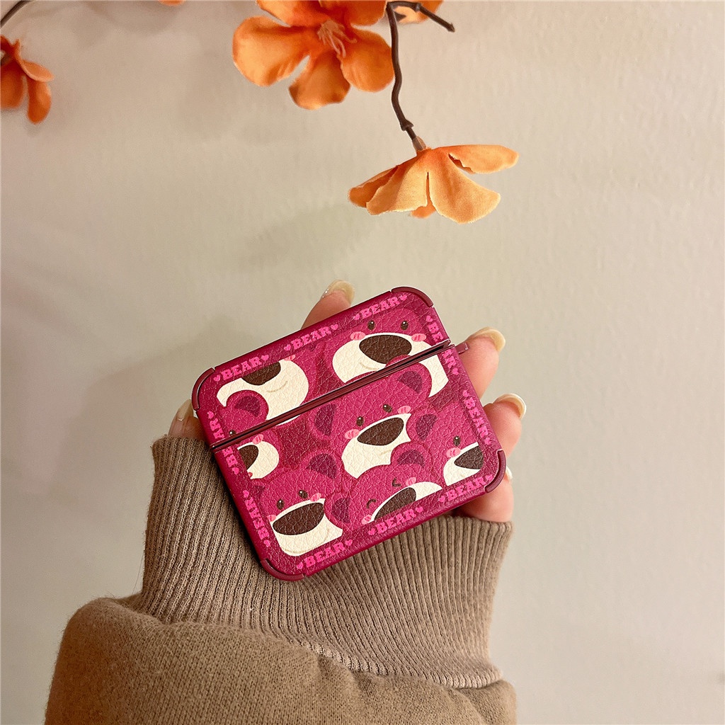 Vỏ Bảo Vệ Hộp Sạc Tai Nghe AirPods 1 2 3 Pro Không Dây Họa Tiết Hoạt Hình Dễ Thương Ốp