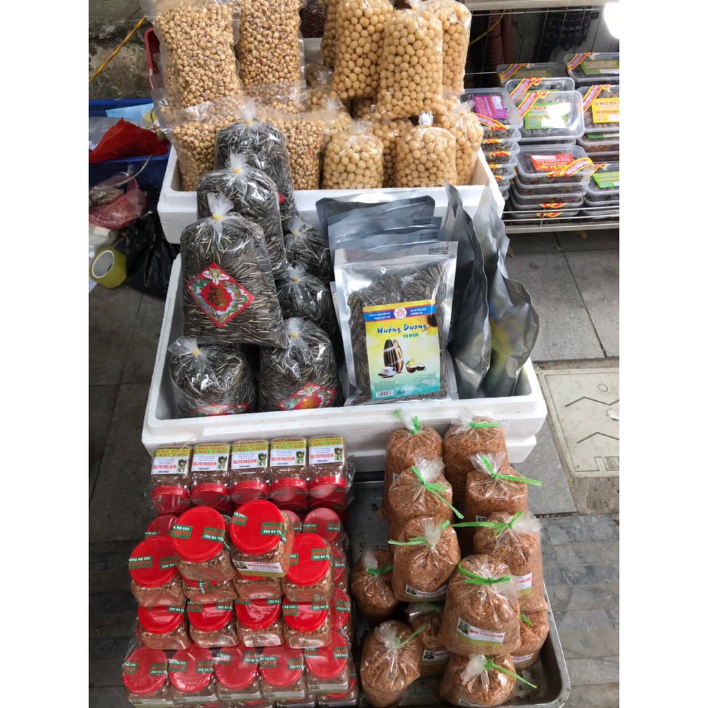 Chính hiệu Muối ômai Bà Thu (500 gam), chấm hoa quả siêu ngon - đặc sản thủ đô Hà Nội