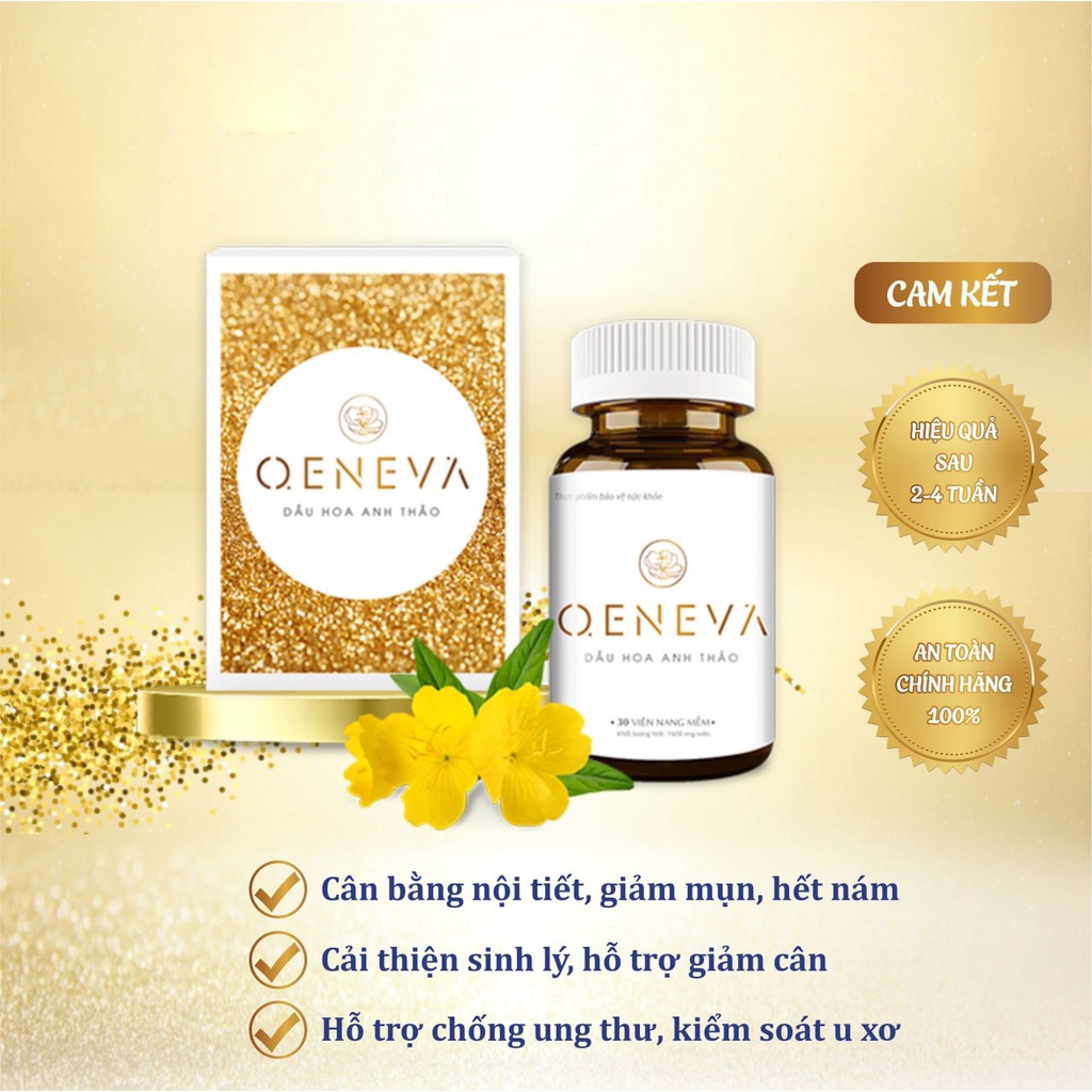 Dầu Hoa Anh Thảo OENEVA Tuệ Linh -  - Lọ 30 viên