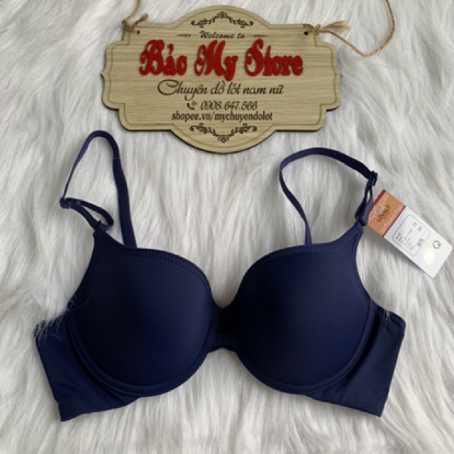 Áo Lót Lovely Trơn Mút Ép Mỏng 0,5cm Có Gọng Size
