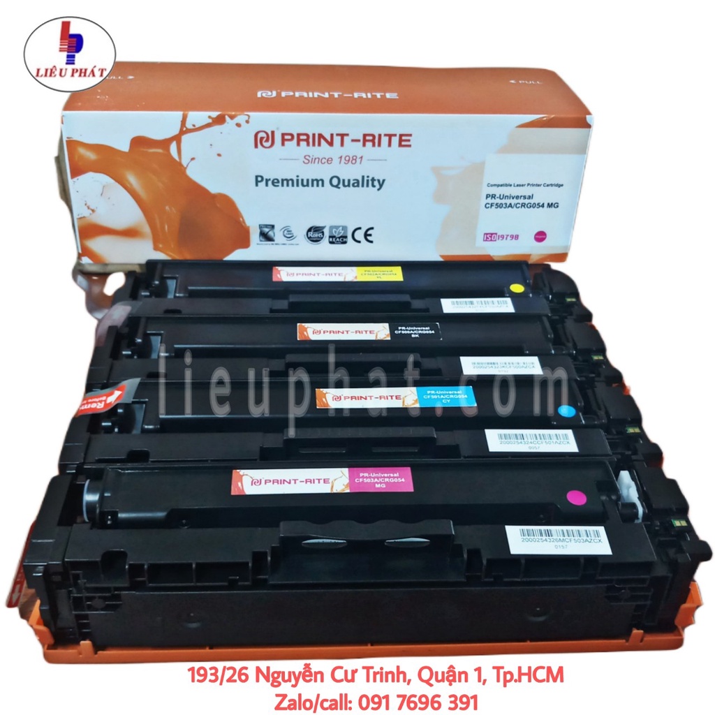 Hộp mực màu Canon CRG 054 máy in MF641Cw/ 643Cdw/ 645Cx/ 642Cdw/ 641Cw/ 644Cdw/ 622Cdw/ LBP 621Cw/ 623Cdw chất lượng cao