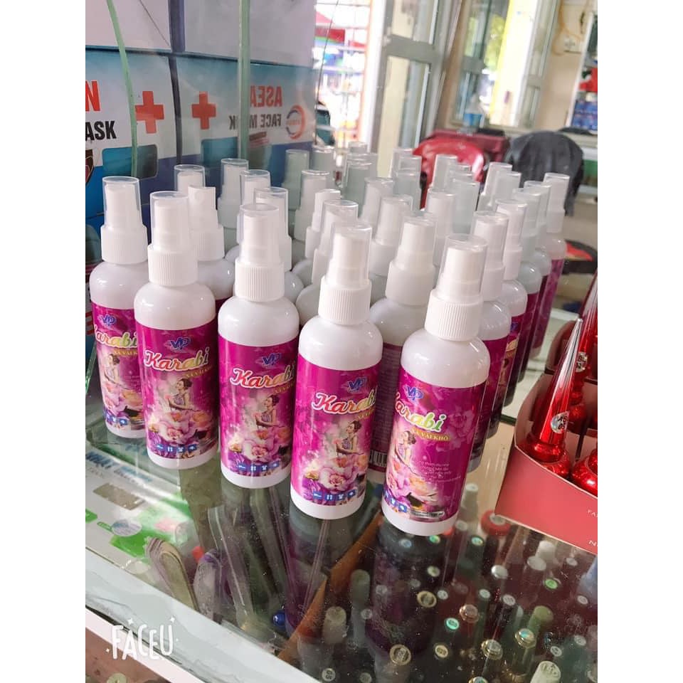 Xịt Xả Vải Khô Karabi