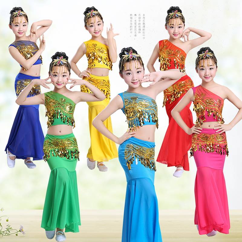 Bộ Trang Phục Múa Bụng Xinh Xắn Dành Cho Bé Gái