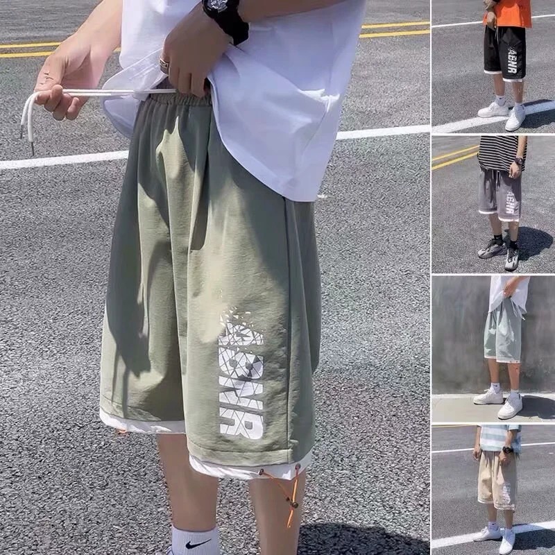 Quần Short Thể Thao Nam Phong Cách Thời Trang Hong Kong