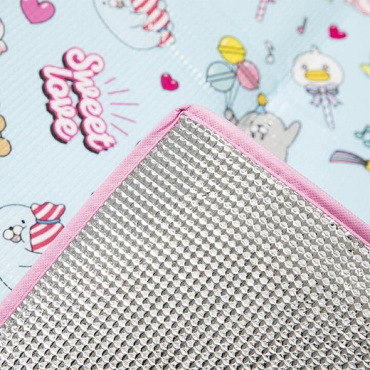 Tấm Thảm Picnic ARTBOX Hàn Quốc Loại Dày Màu Xanh Da Trời Xinh Xắn