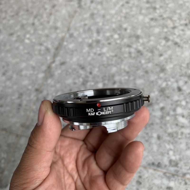 Ngàm chuyển MD-LM K&amp;F Concept - chuyển lens ngàm MD sang máy Leica LM