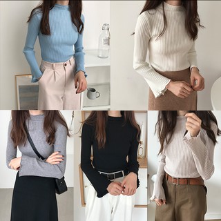 Áo Len Cổ Lọ Tay Bèo