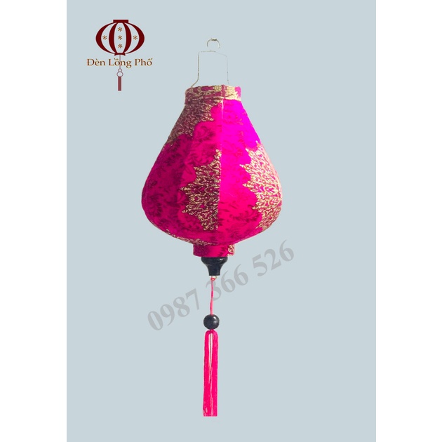 COMBO 10  đèn lồng Hội An vải lanh hoa đủ màu + Đủ kiểu ( size 30cm / 35cm/ 40cm/ 45cm)