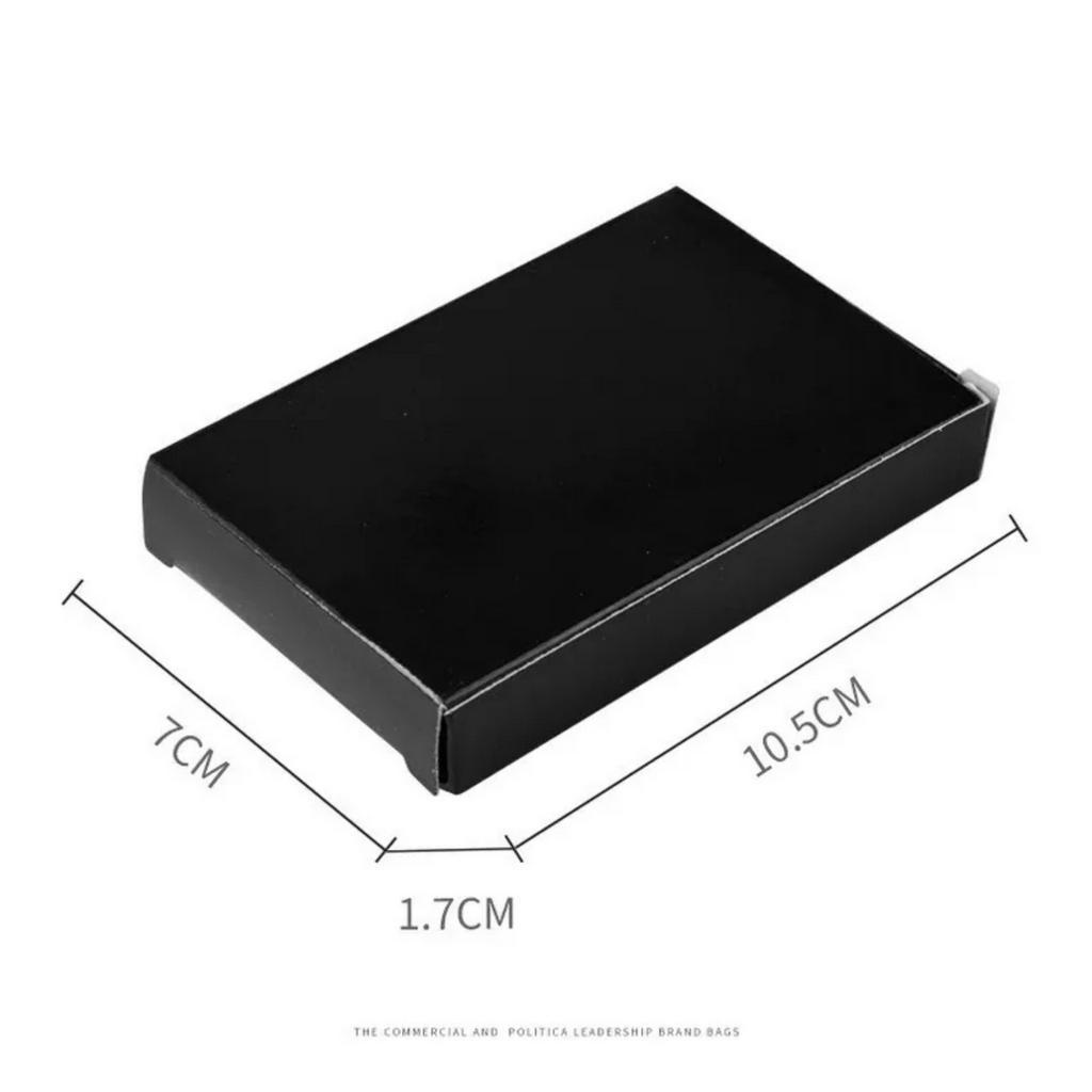 Ví đựng thẻ tín dụng tự động - Hộp đựng thẻ mini siêu mỏng, siêu an toàn và tiện lợi