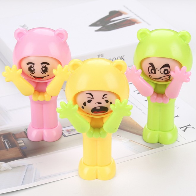 Đồ Chơi Trẻ Em Cầm Tay Khuông Mặt Thay Đổi Cảm Xúc Oẳn Tù Xì Bao Búa Kéo (1530CXT)