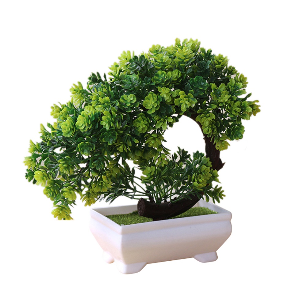 Chậu cây bonsai giả để bàn trang trí nhà cửa
