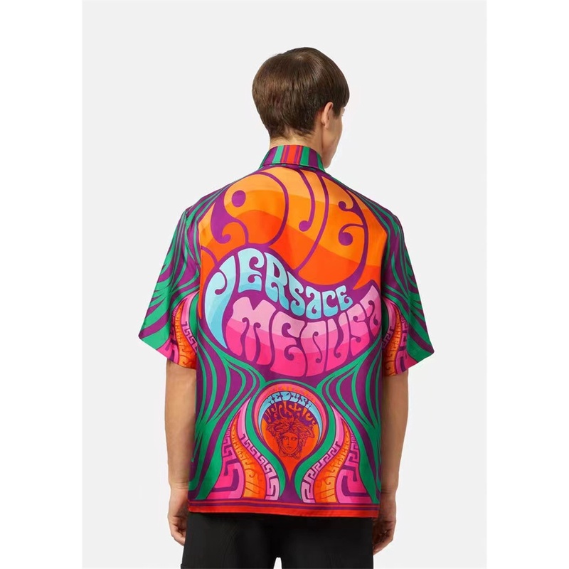 Mới Áo Sơ Mi Tay Dài In Chữ Thời Trang Dành Cho Nam