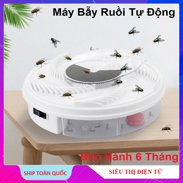 Máy Bắt Ruồi, Dụng Cụ Bắt Ruồi Muỗi Cắm Điện 220V - Có Video Hướng Dẫn