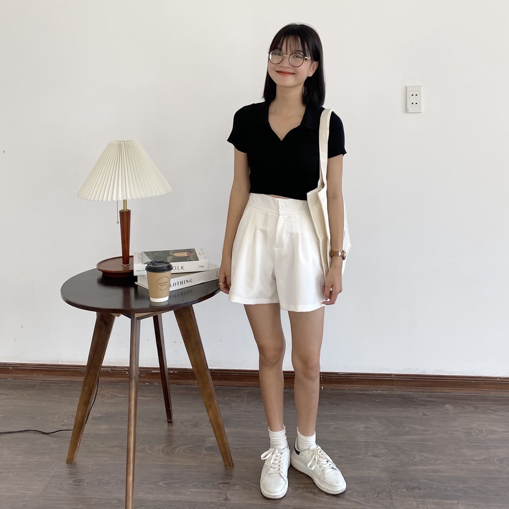 QUẦN SHORT TÂY BASIC CHUN SAU | lim.studio