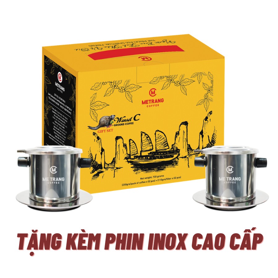 Cà phê Chồn Mê Trang - Túi hạt rang 500g