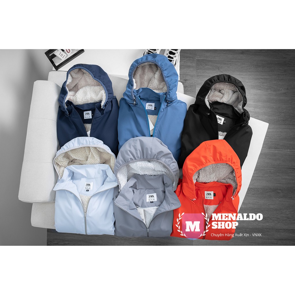 Áo Khoác Gió Lót Lông Cừu Cực Ấm - Vải Format Hàng VNXK | BigBuy360 - bigbuy360.vn