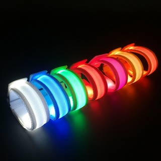 Vòng đeo tay sợi nylon có đèn led phát sáng cho lễ hội