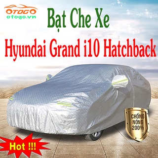 Bạt phủ 3 lớp cho xe huyndai i10 hatback