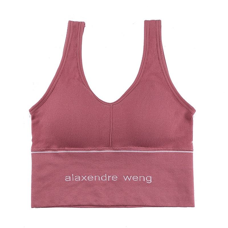 Aw King Áo Lót Thể Thao Không Gọng Có Đệm Ngực Không Để Lại Dấu Vết Cho Học Sinh Nữ