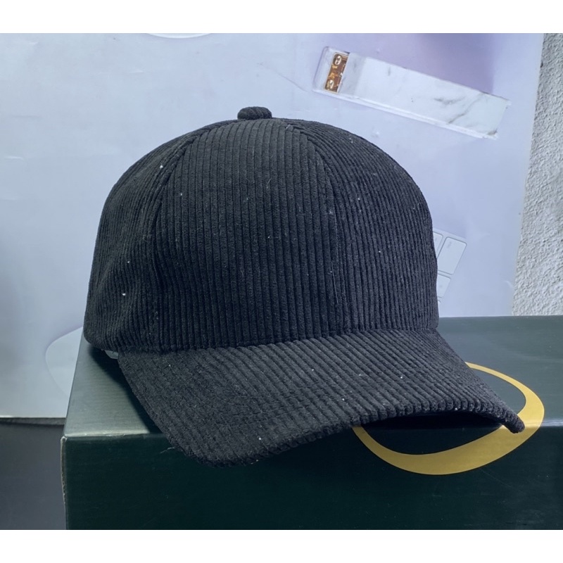 Nón kết trơn trẻ trung - mũ lưỡi trai vải nhung tăm đậm chất unisex thể thao nam nữ