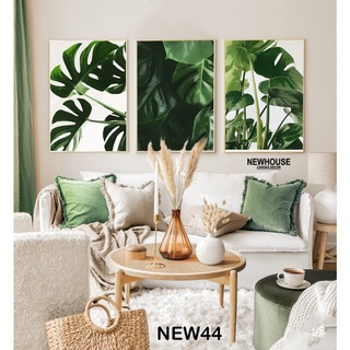 Set 3 tranh treo tường canvas trang trí phòng khách chủ đề thiên nhiên NEW44