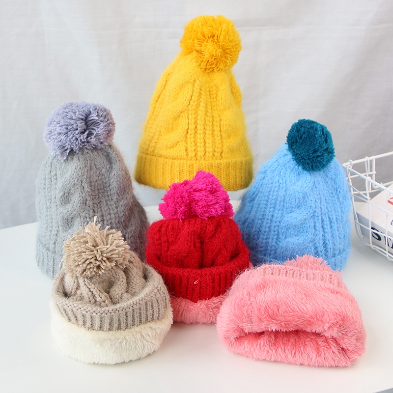 Nón Len Trùm Đầu Giữ Ấm Cho Bé