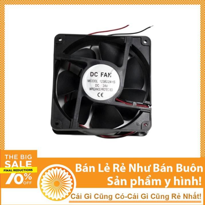 Quạt Tản Nhiệt 24V 12x12x3.7cm