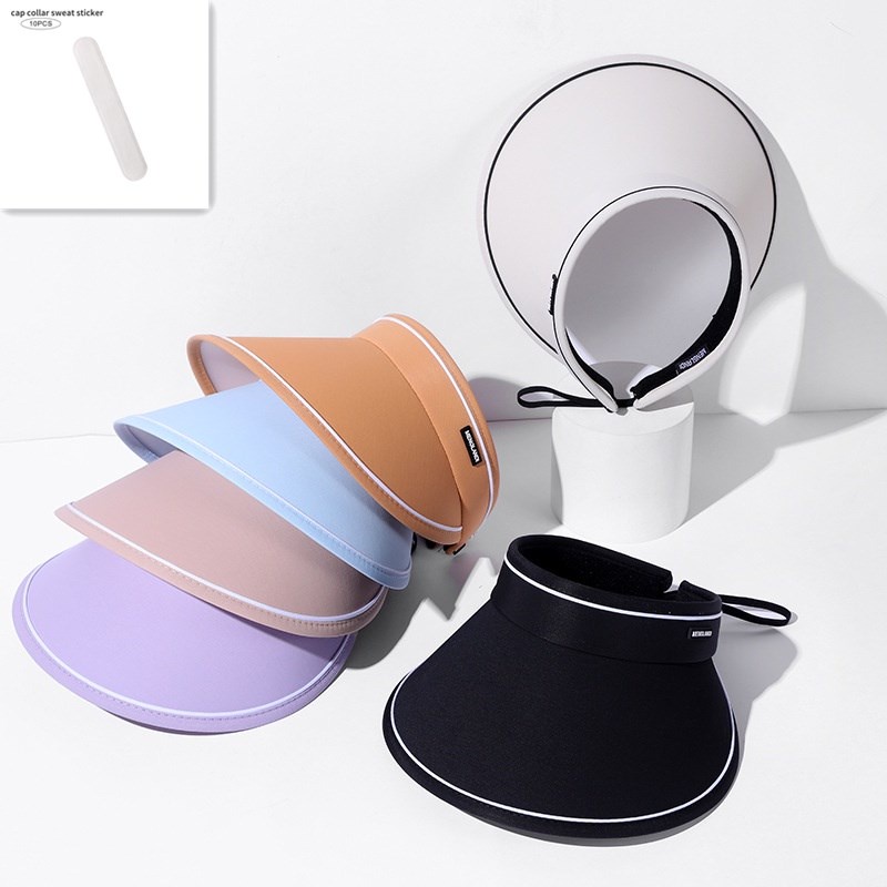 Mũ Lưỡi Trai Hở Chóp Chống Nắng Vành Rộng Chống Tia UV Có Thể Điều Chỉnh Thời Trang Đi Biển Mùa Hè 2022