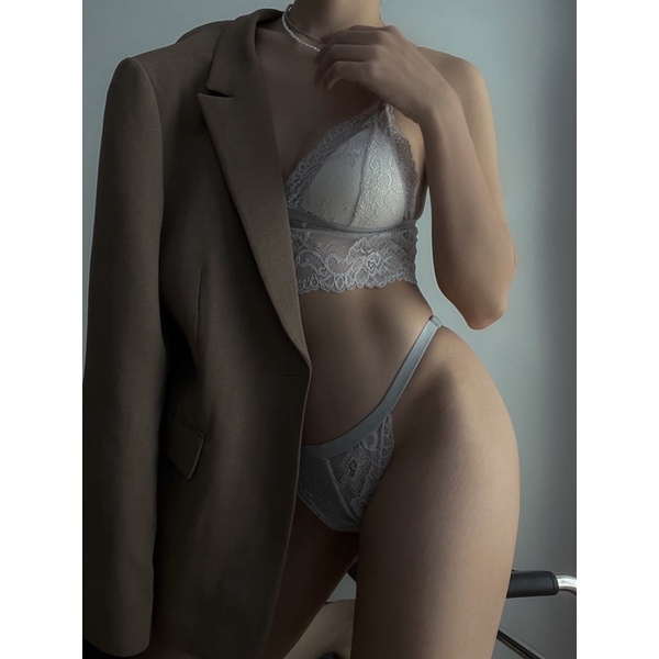 Áo Bralette Ren Cloudy - Lilace.studio Thiết Kế ( Tặng kèm mút ) | BigBuy360 - bigbuy360.vn