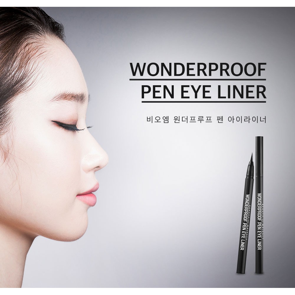 Kẻ Mắt B.O.M Wonderproof Pen Eye Liner 0.5g