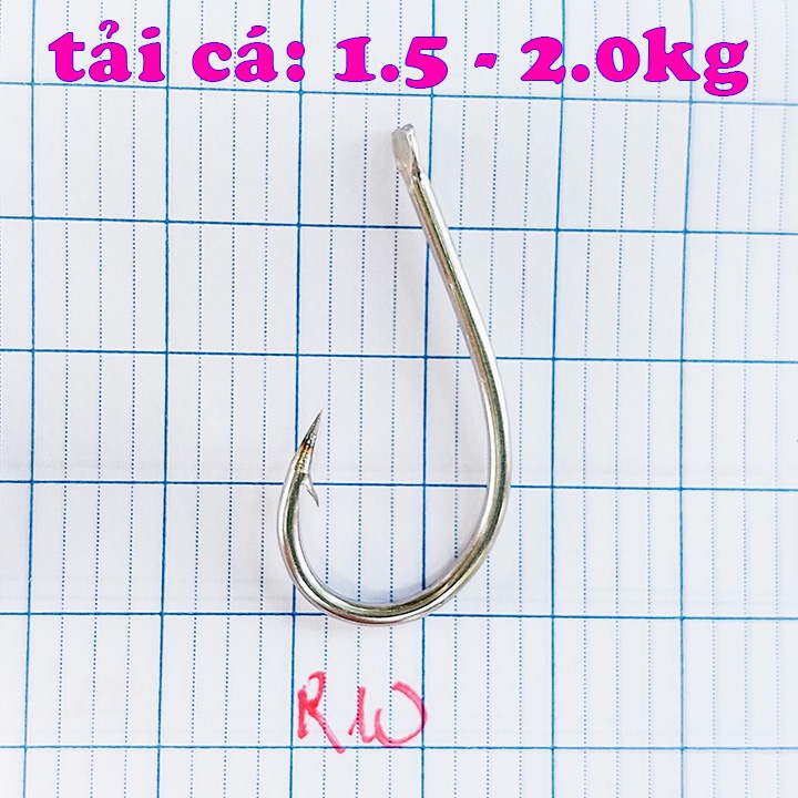 100 Lưỡi Câu Cắm Cá Lóc, Cá Lăng, Cá Tra chuyên dùng săn cá lớn