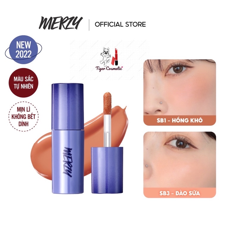 [ Có Sẵn ] Má Hồng Dạng Lỏng Merzy Soft Touch Liquid Blusher 3g