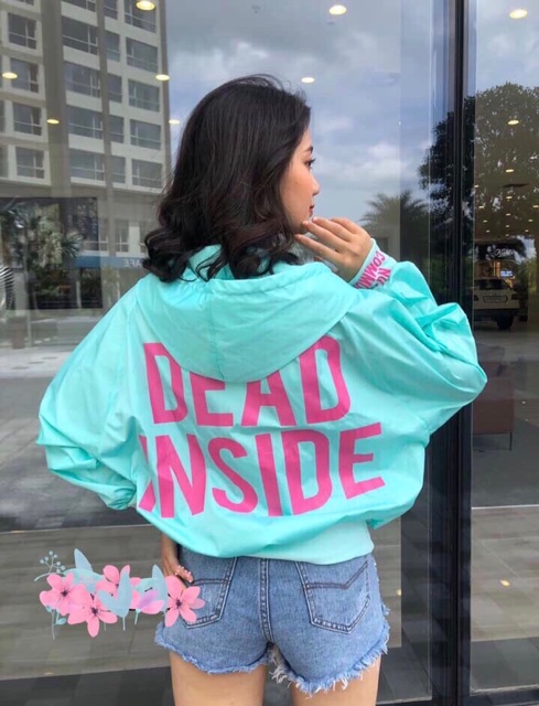 Áo khoác dù nữ DEAD tay cánh dơi cực đẹp ảnh thật | BigBuy360 - bigbuy360.vn