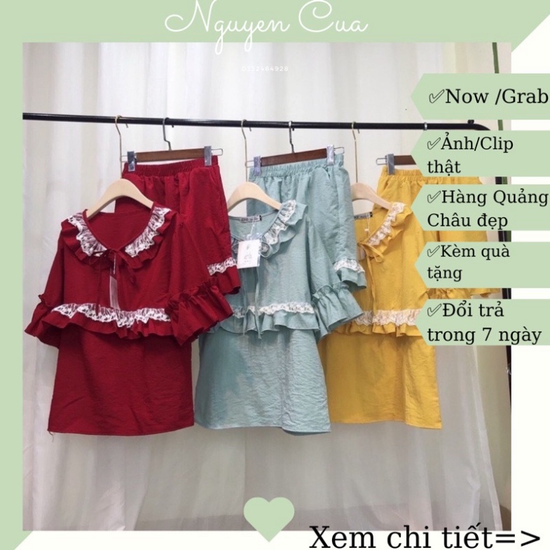 (Hàng Chuẩn) Bộ Ngủ Nữ Dễ Thương Họa Tiết Chất đẹp Giá sỉ (ảnh thật)