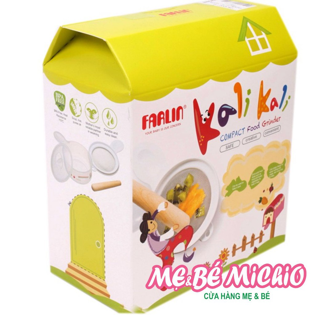 Dụng cụ xay rau,củ,quả đã nấu chín Farlin PER-241 -
