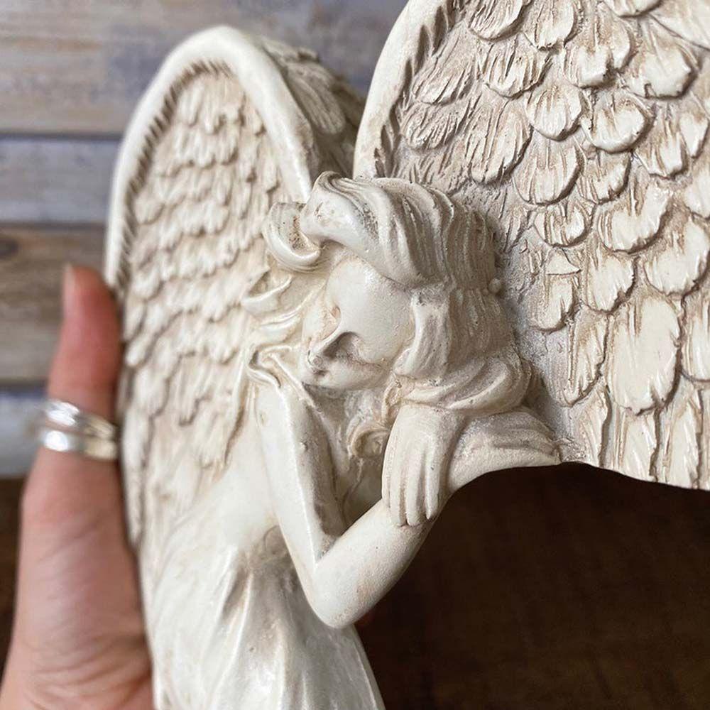 YIYU Mô Hình Thiên Thần Bằng Nhựa Resin Trang Trí Nội Thất
