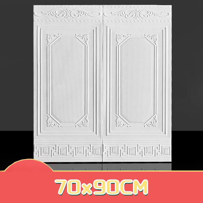 Xốp Dán Tường 3D. Xốp Dán Chân Tường khổ Siêu Lớn 70x90CM. Cực Đẹp - FREESHIP.