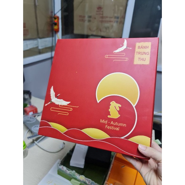 Hộp bánh trung thu set 4 bánh 2022