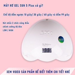 Máy hơ Sun 5 Plus tem xanh 2.0