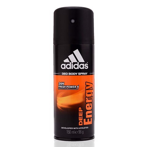 Xịt khử mùi Adidas Deep Energy nam tính - phong cách - lịch lãm 150ml ( Châu Âu)