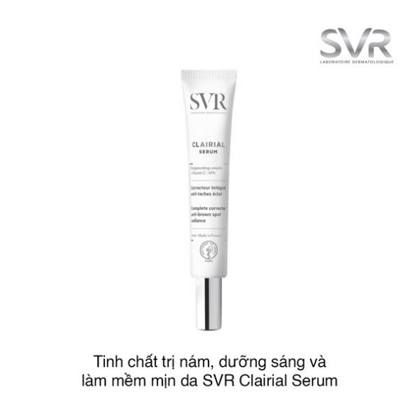 [CHÍNH HÃNG] SVR Tinh Chất Làm Mờ Vết Nám, Sáng Da Và Mềm Mịn Da Clairial Serum 30ml