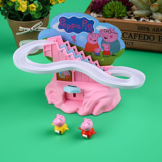 Đồ Chơi Cầu Trượt Peppa Pig Vui Nhộn Cho Bé